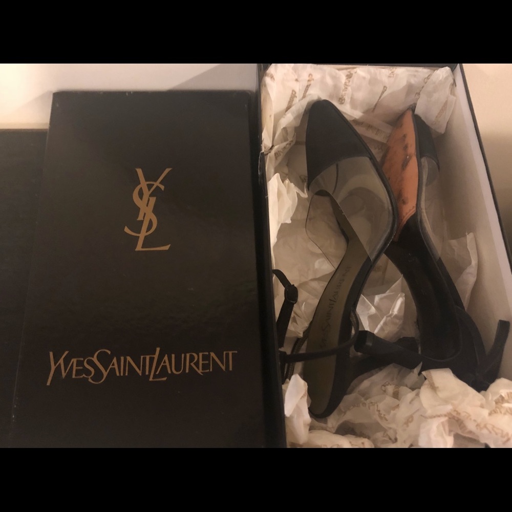 Yves Saint Laurent sexy heels with box!